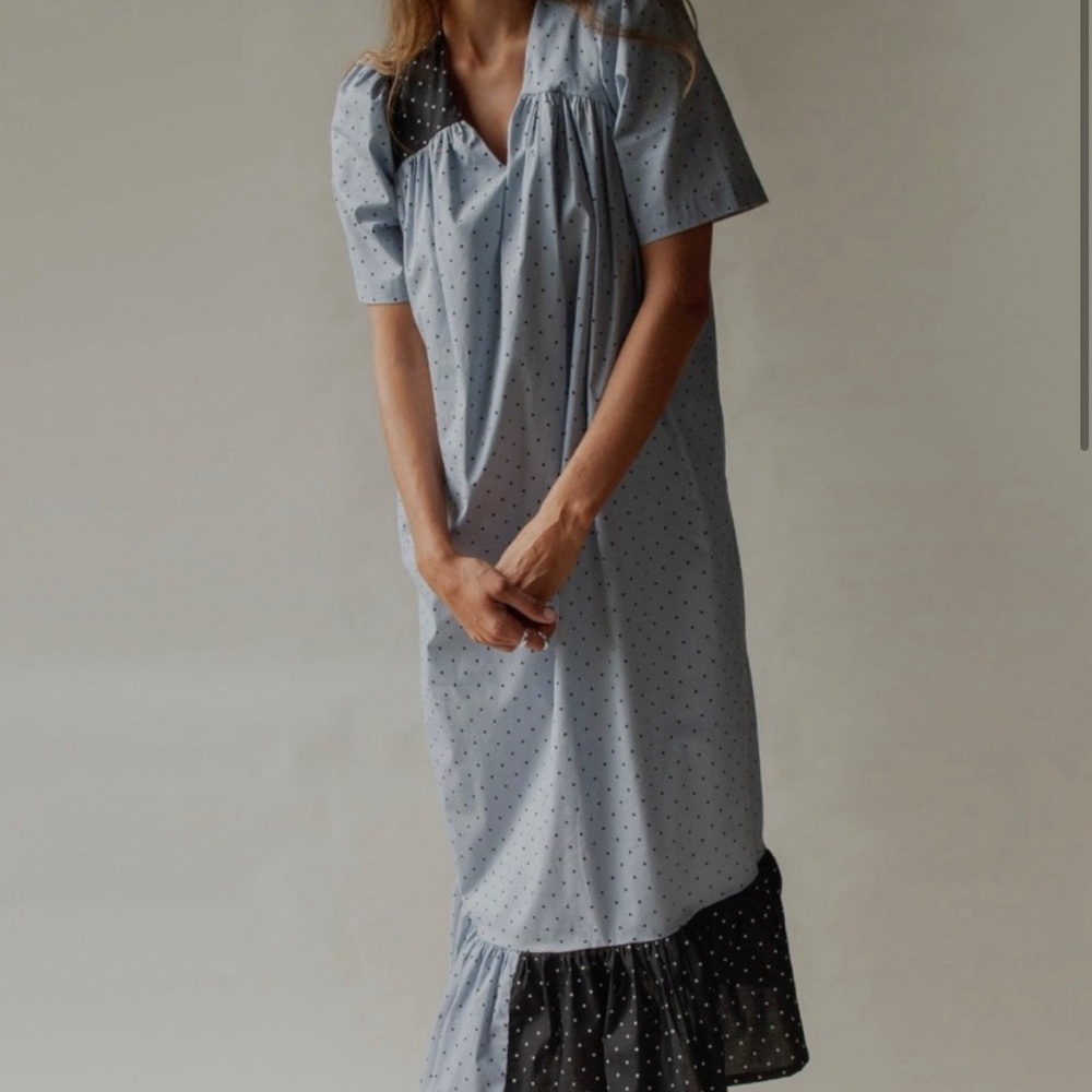 Tigre et Tigre Polka Dot Rolf Dress